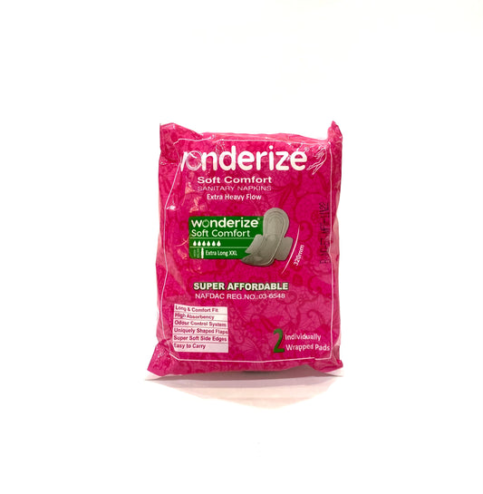 Wonderize Sanitary Pad- Pink