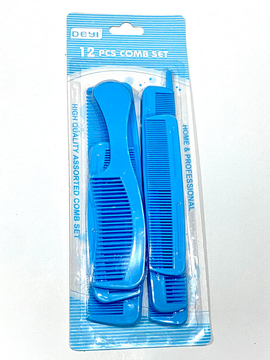 Deyi 12 Piece Hair Comb Set