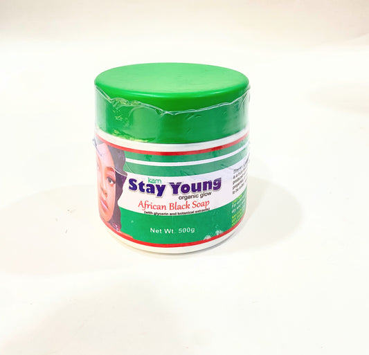 Stay Young African Black Soap