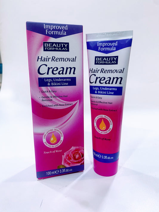 Beauty Formulas Hair Removal Cream - Touch of Rose