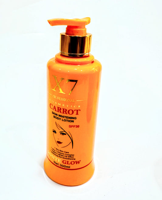 X7 Carrot Skin Whitening BodyLotion