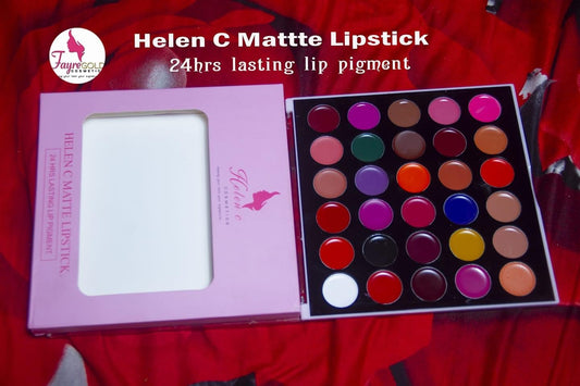 Helen C Matte Lipstick Palette