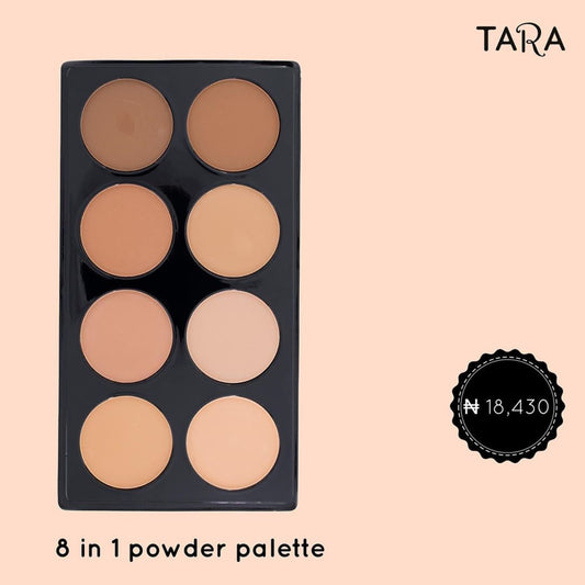 Tara 8 in 1 Powder Palette