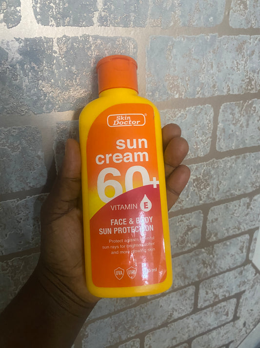 Skin Doctor sun Cream 60+