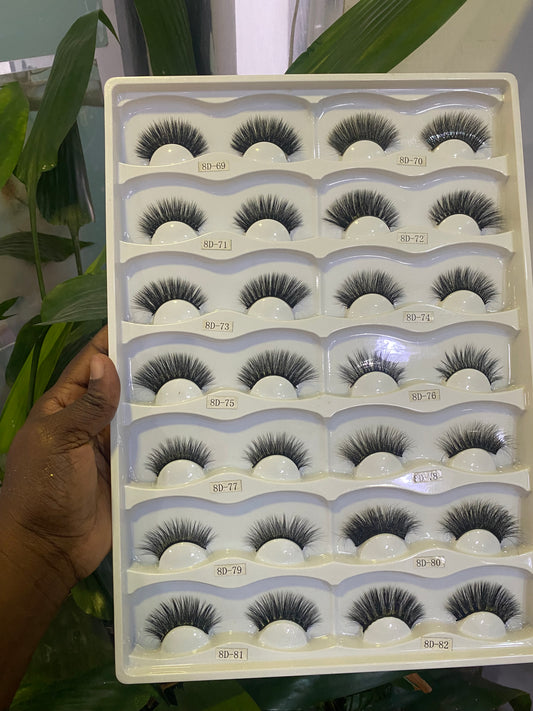 8D Lash set/Tray for Multi use
