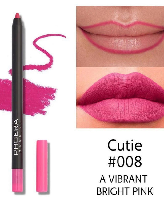 Phoera Lip Liner Pencil La Mimz Beauty & Fashion Store