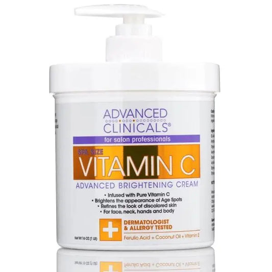 Advanced Clinicals Vitamin C Body Cream La Mimz Beauty & Fashion Store
