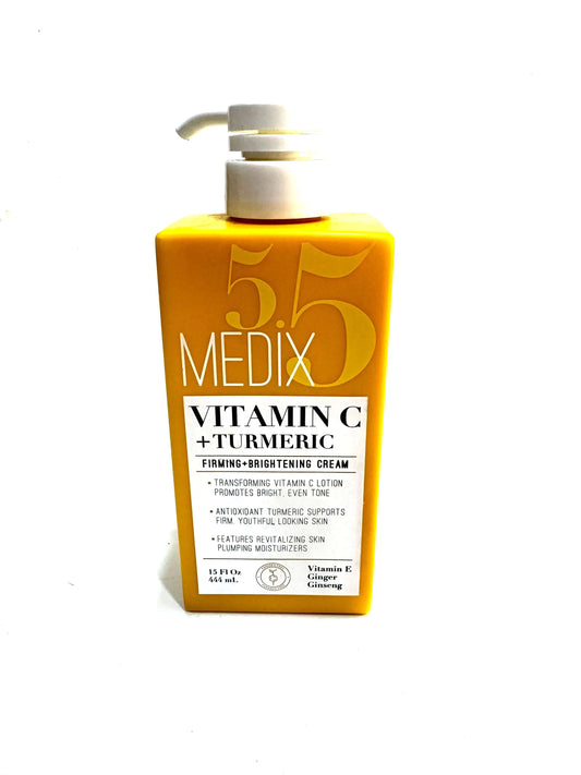 Medix 5.5 Lotion Vitamin C + Tumeric Firming + Brightening Cream La Mimz Beauty & Fashion Store