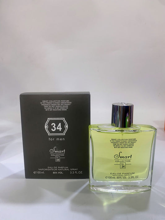 Smart Collection for Men Perfume 34 La Mimz Beauty & Fashion Store
