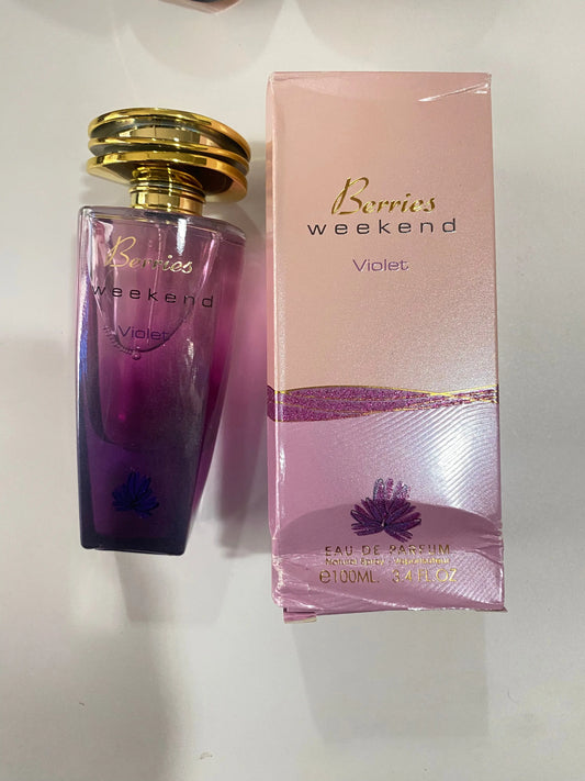 Berries Weekend Pink Edition Perfume with Spray La Mimz Beauty & Fashion Store