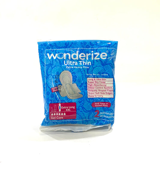Wonderize Sanitary Pad- Blue