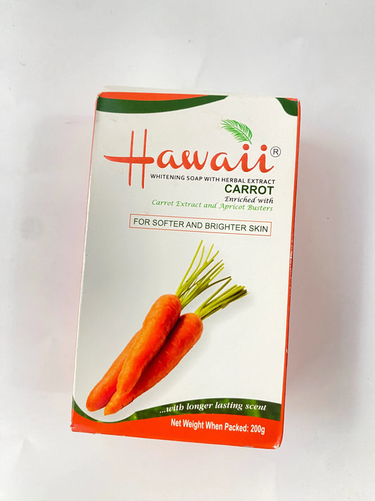 Hawaii Carrot Soap La Mimz Beauty & Fashion Store