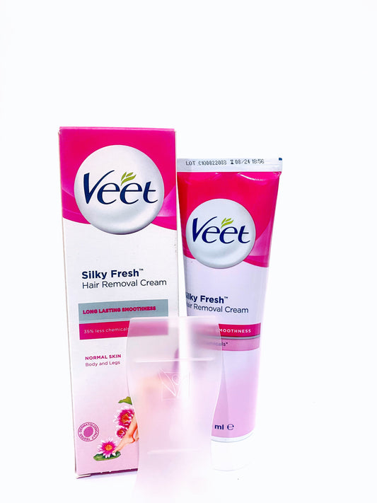 Veet silky Fresh Hair Removal Cream La Mimz Beauty & Fashion Store