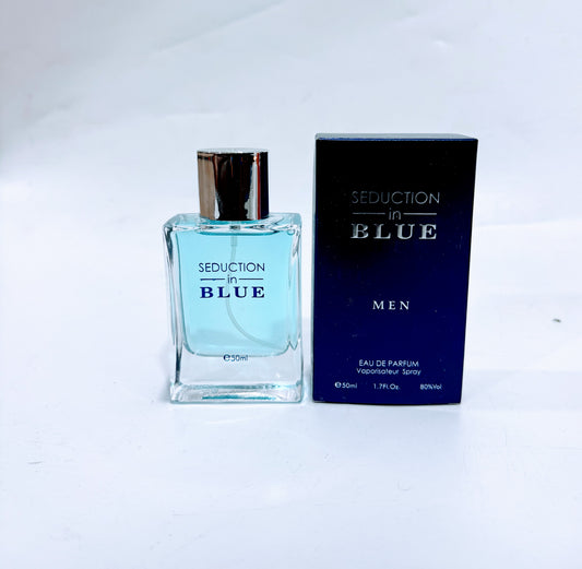 Seduction in Blue Perfume - 50Mls La Mimz Beauty & Fashion Store