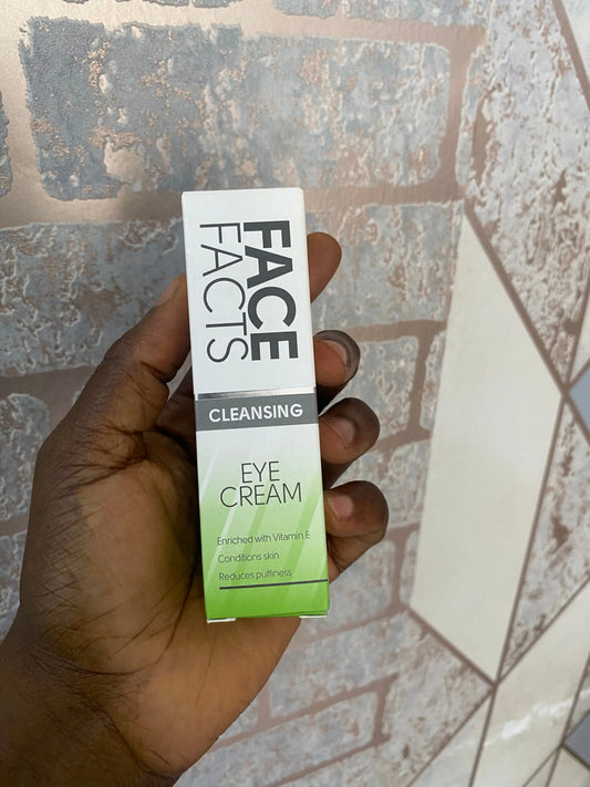 Face Facts Cleansing Eye Cream La Mimz Beauty & Fashion Store