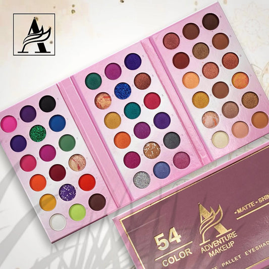 Adventure 54 Colour Eyeshadow Palette La Mimz Beauty & Fashion Store
