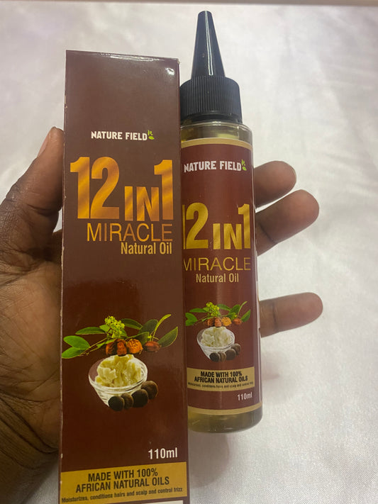 12 in 1 Miracle Natural Oil La Mimz Beauty & Fashion Store
