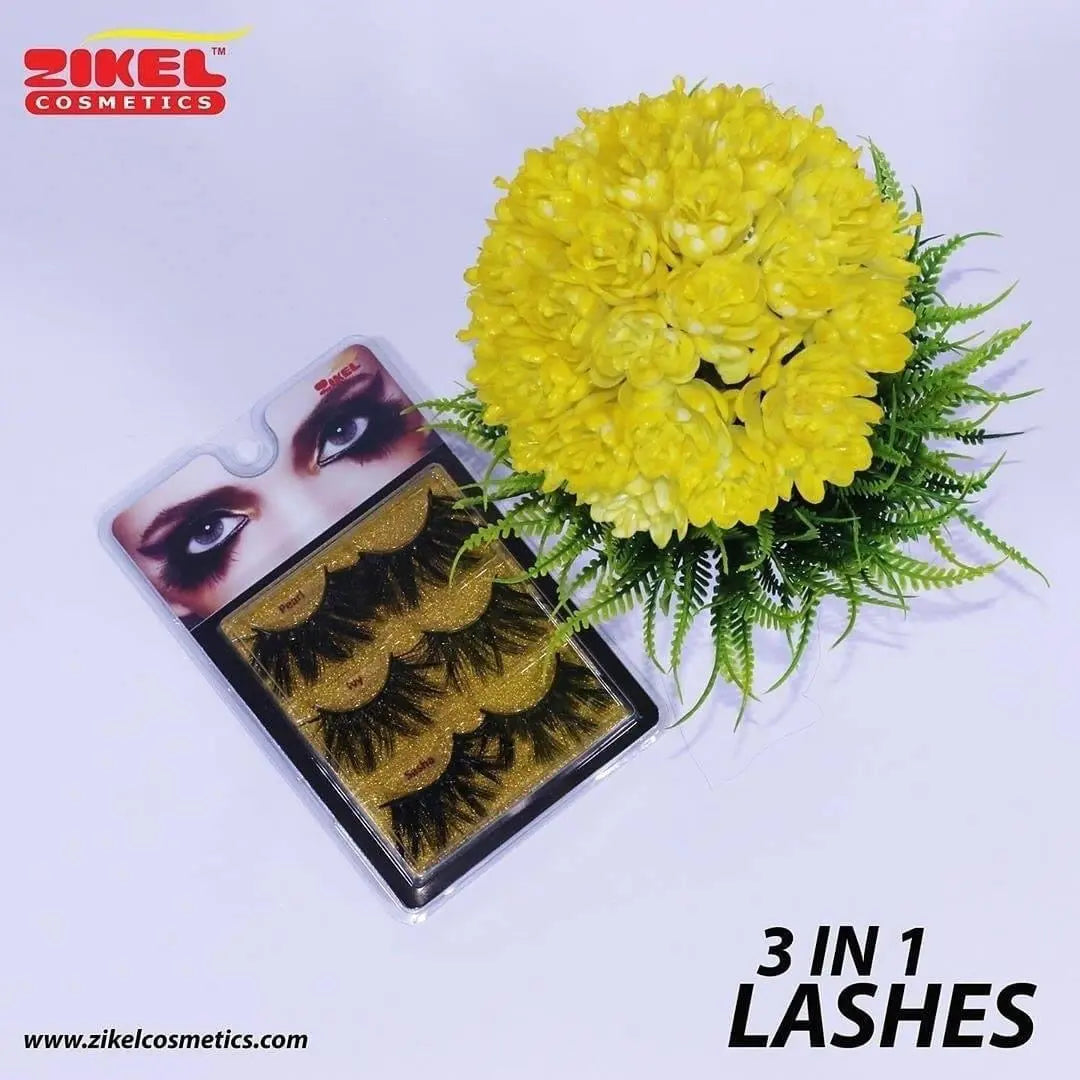 Zikel 3 in 1 Lash set La Mimz Beauty & Fashion Store