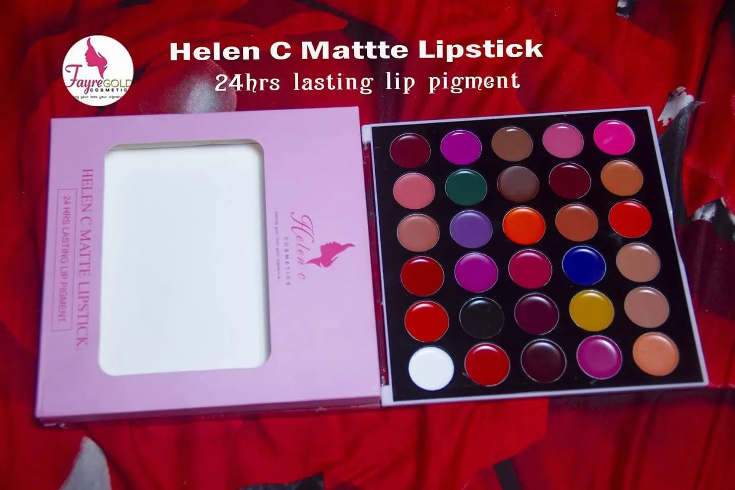 Helen C Matte Lipstick Palette La Mimz Beauty & Fashion Store