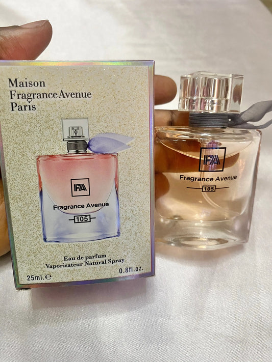 Fragrance Avenue Mini Perfume No 105 La Mimz Beauty & Fashion Store