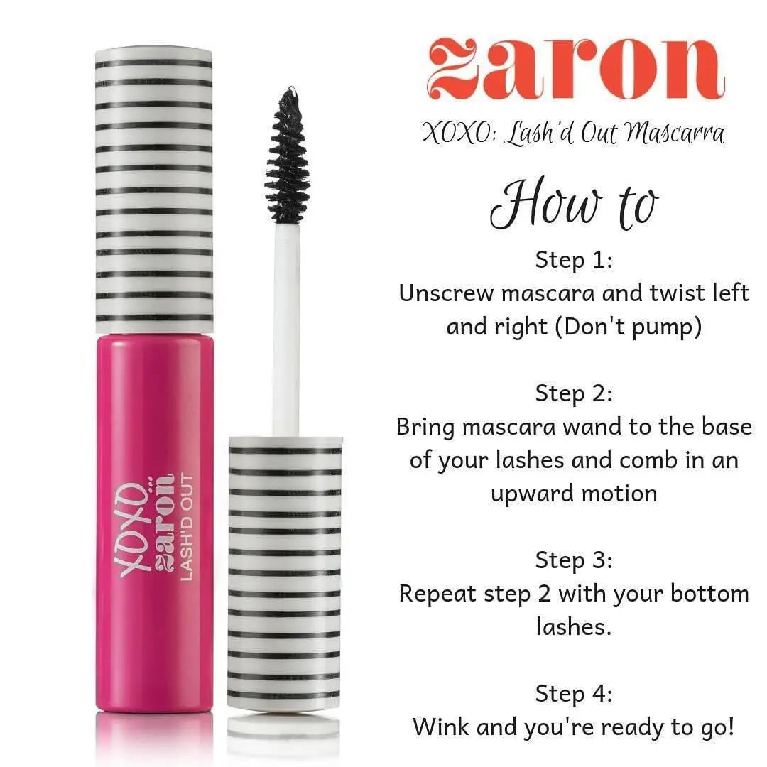 Zaron XOXO Lash’d Out Mascara La Mimz Beauty & Fashion Store