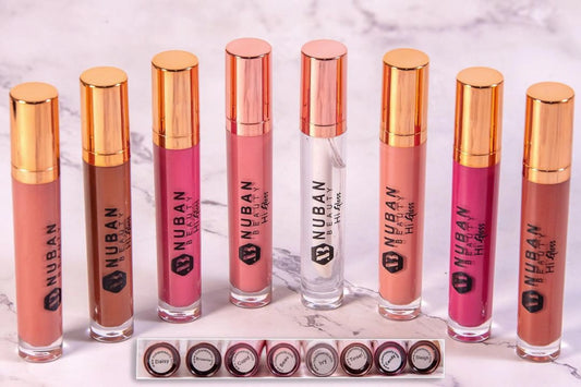 Nuban Beauty Hi Gloss Lipsticks La Mimz Beauty & Fashion Store