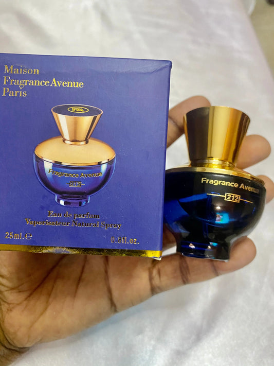 Fragrance Avenue Mini Perfume 212 La Mimz Beauty & Fashion Store