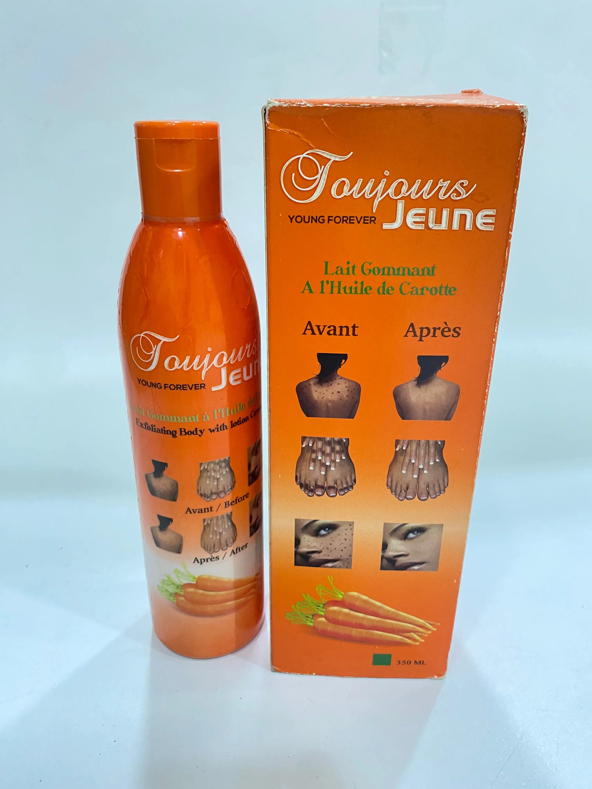 Toujours Jeune Carrot Body Lotion La Mimz Beauty & Fashion Store