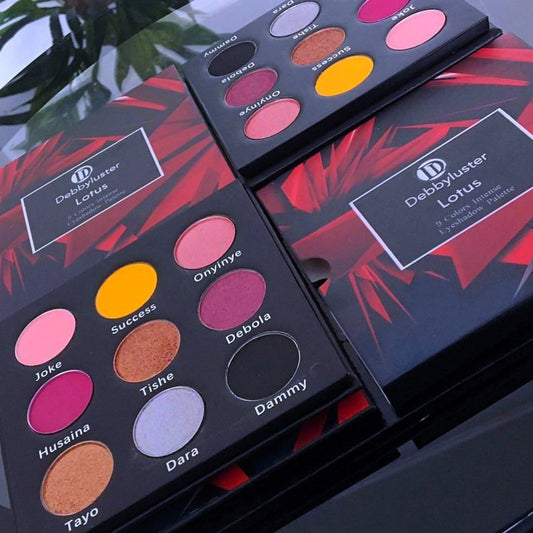 Debbyluster 9 in 1  Eyeshadow Palette - Lotus La Mimz Beauty & Fashion Store