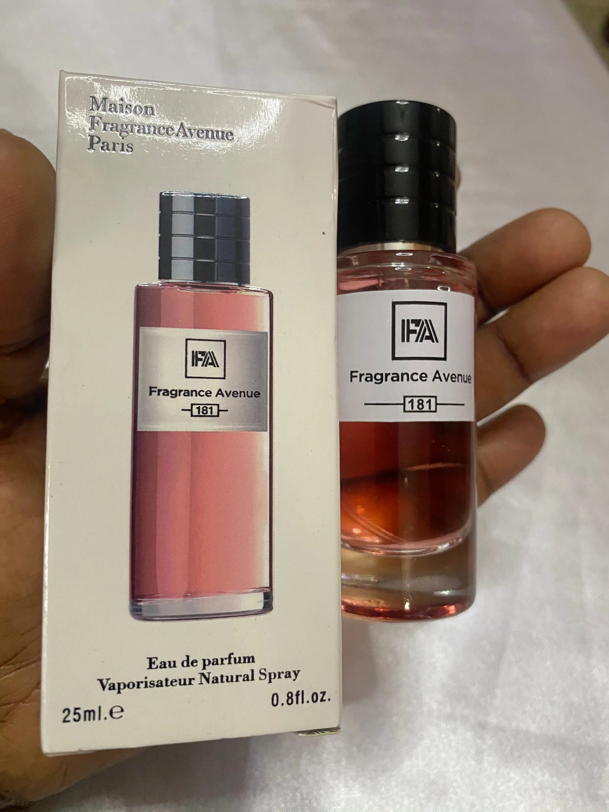 Fragrance Avenue Mini Perfume No 181 La Mimz Beauty & Fashion Store