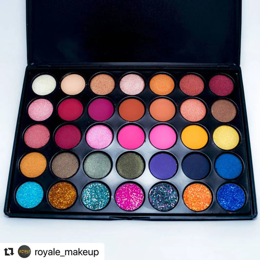 Royale 35 Colour Eyeshadow palette La Mimz Beauty & Fashion Store